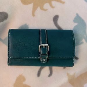 Teal wallet